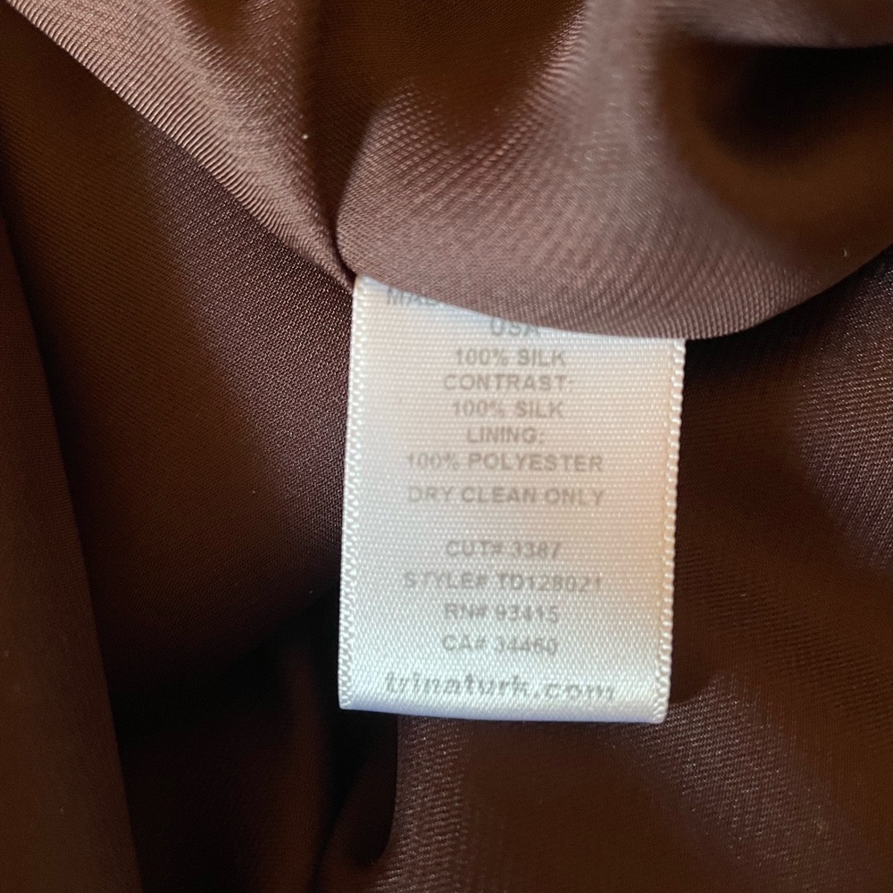 Trina Turk silk dress. Wow!   Perfect for bridal shower, wedding, date night - Picture 4 of 6